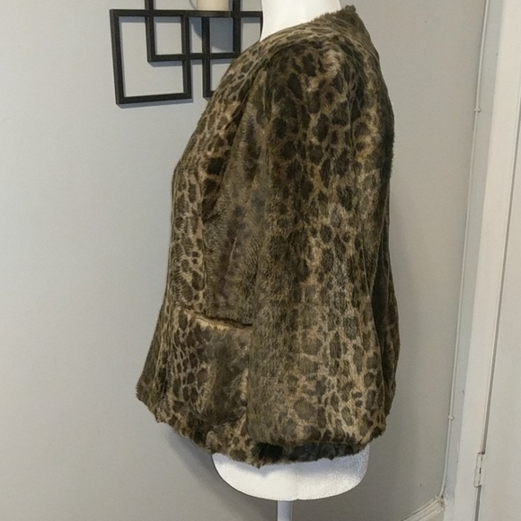 GUESS Leopard Print Jacket - Picture 3 of 12